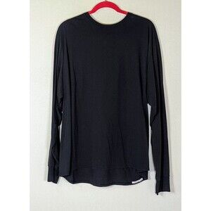 Men's Hanes Size 2XL Black Long Sleeve X-Temp Tee Shirt